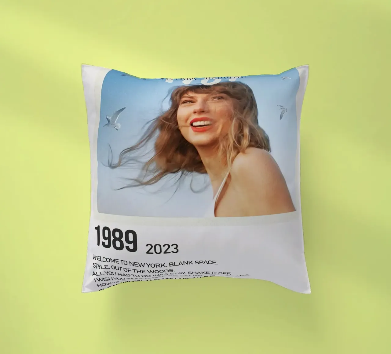 Taylor Swift 1989 cuscino da Roronoa7