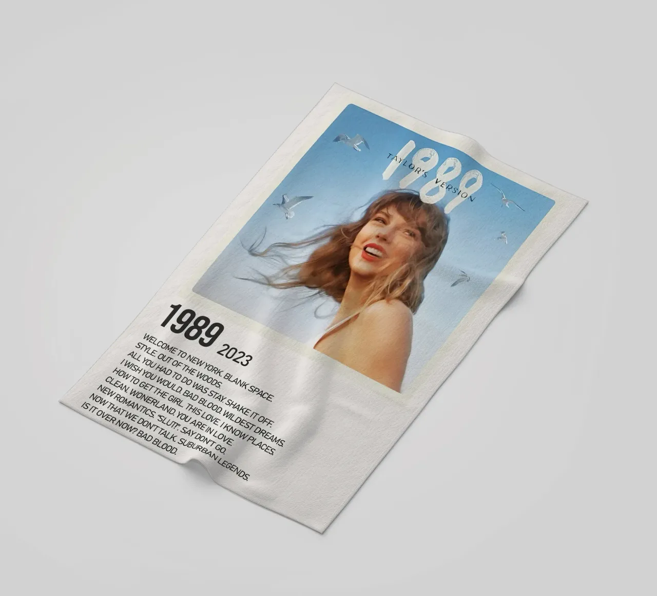 Taylor Swift 1989 telo mare da Roronoa7