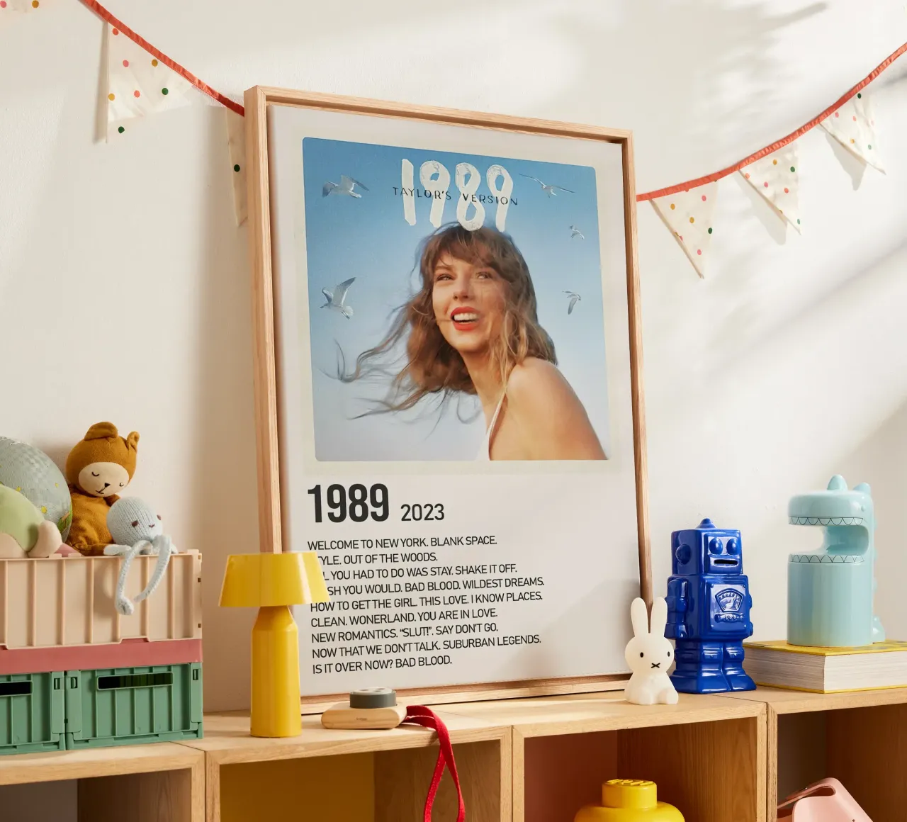 Taylor Swift 1989 tela con Cornice a cassetta da Roronoa7