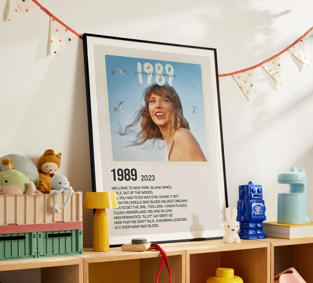 Taylor Swift 1989 poster con telaio in alluminio da Roronoa7