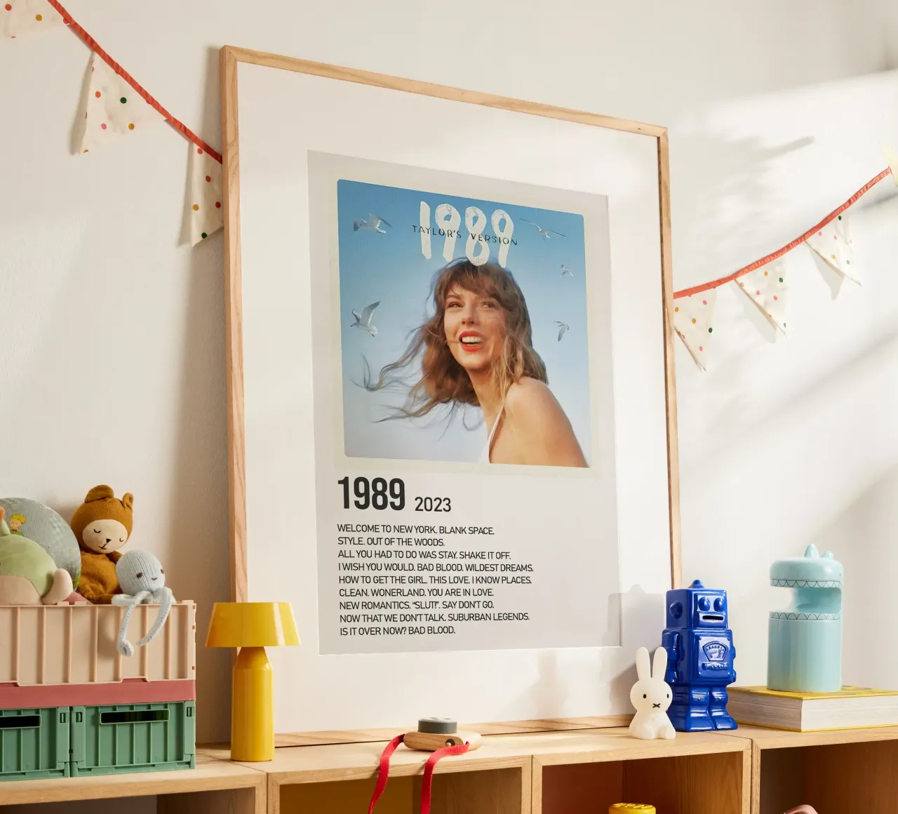 Taylor Swift 1989 poster con telaio in alluminio da Roronoa7