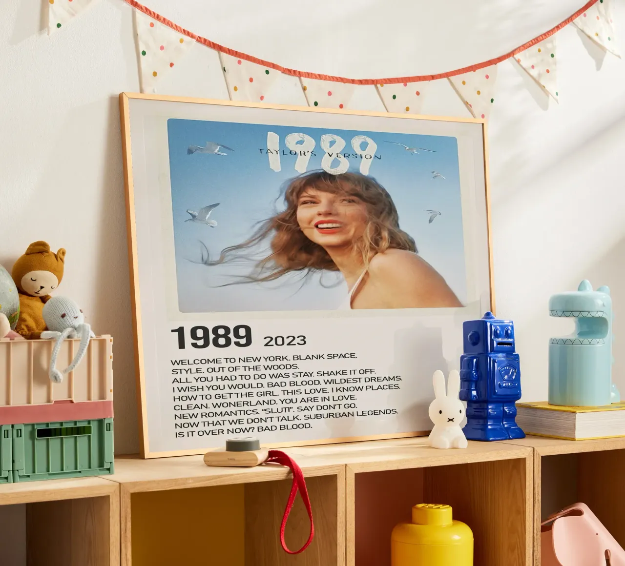 Taylor Swift 1989 poster con telaio in alluminio da Roronoa7