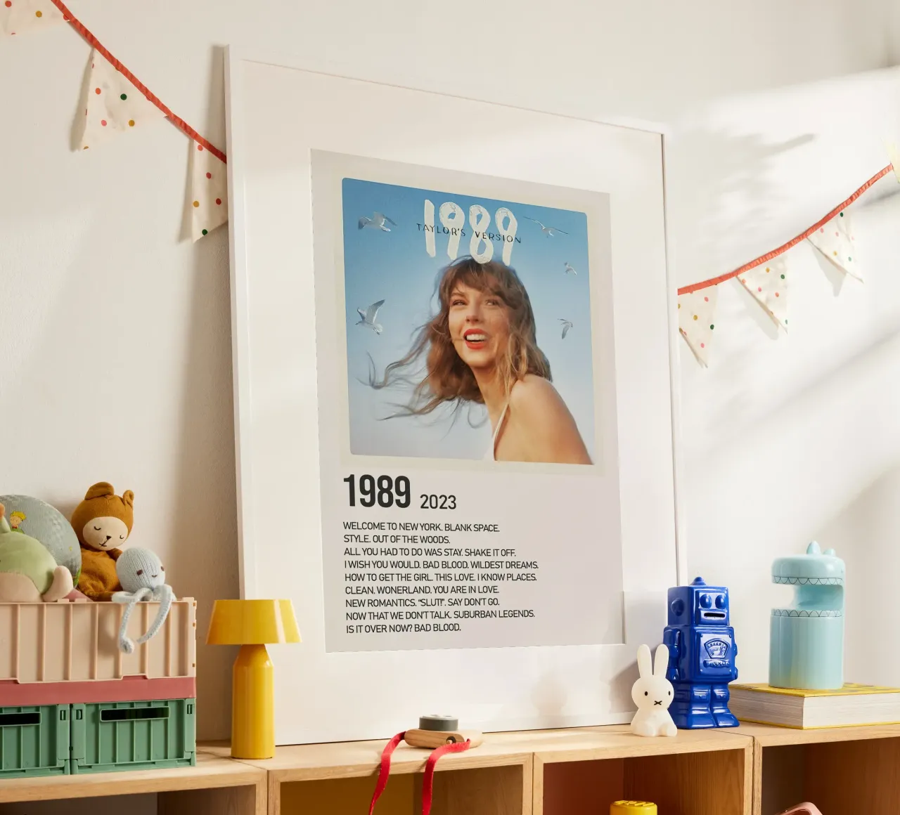 Taylor Swift 1989 poster con telaio in alluminio da Roronoa7