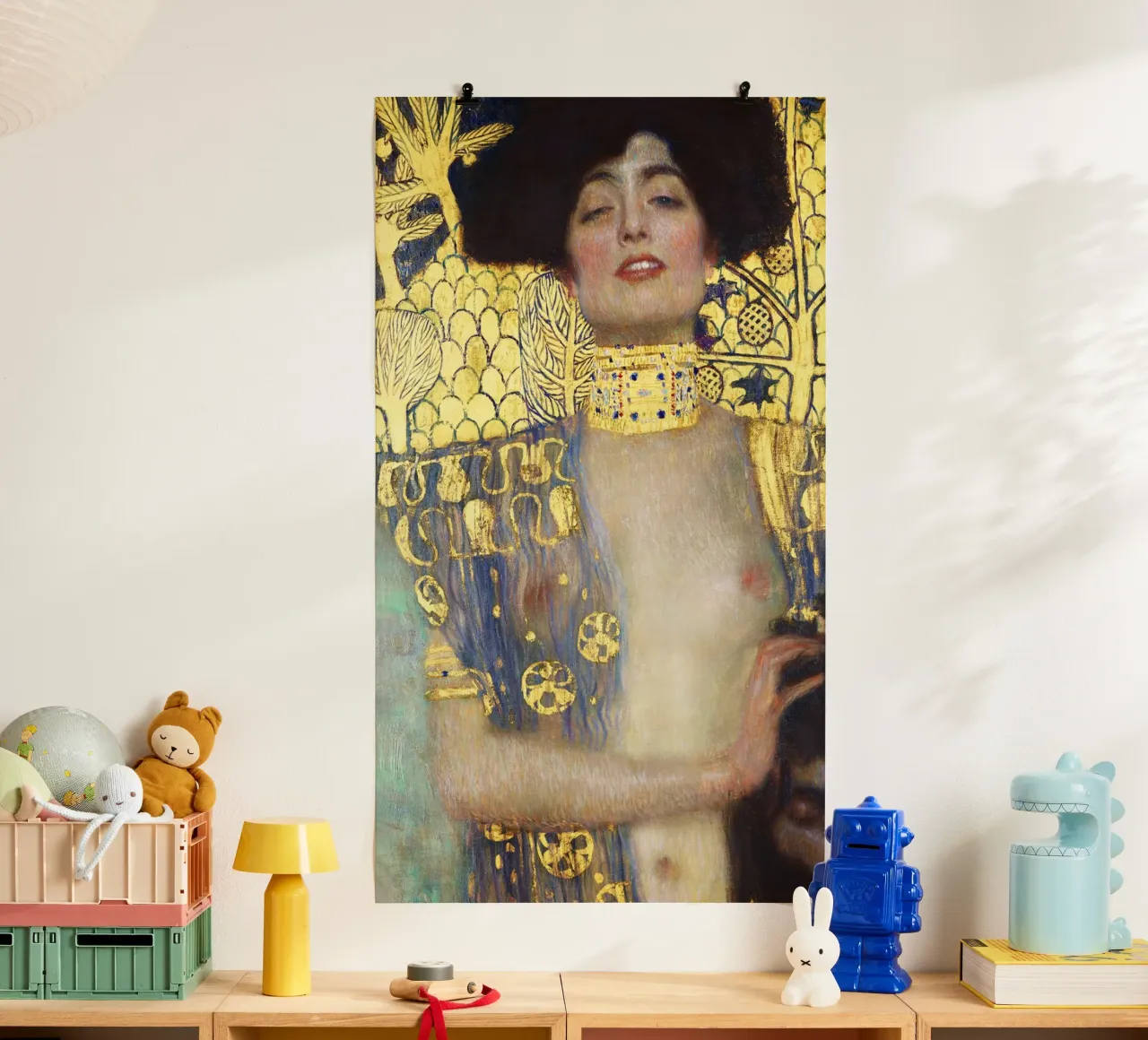 Gustav Klimt - Giuditta e la testa di Oloferne poster da Art History