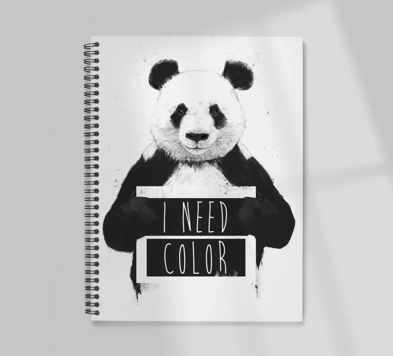 I need color spiral notebook by Balazs Solti