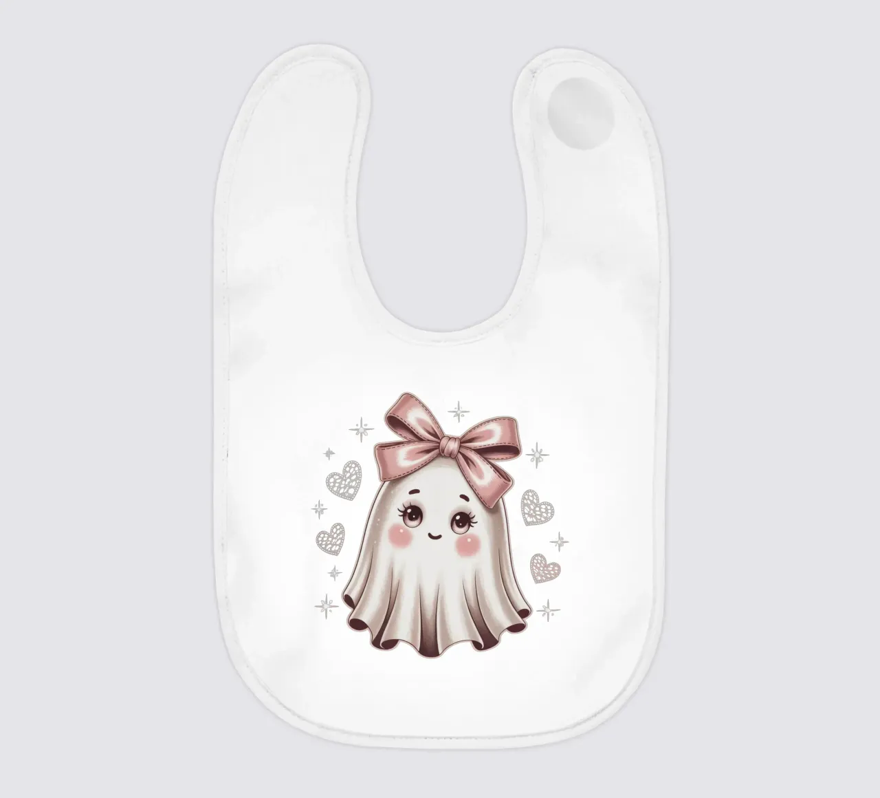 Coquette Ghost bavaglino da Sasyall Graphics
