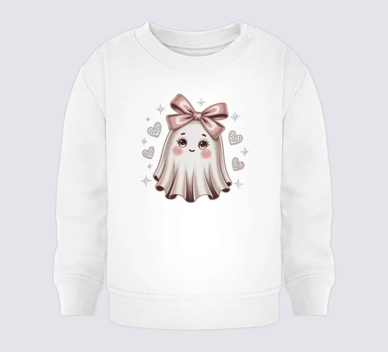 Coquette Ghost felpa neonato da Sasyall Graphics