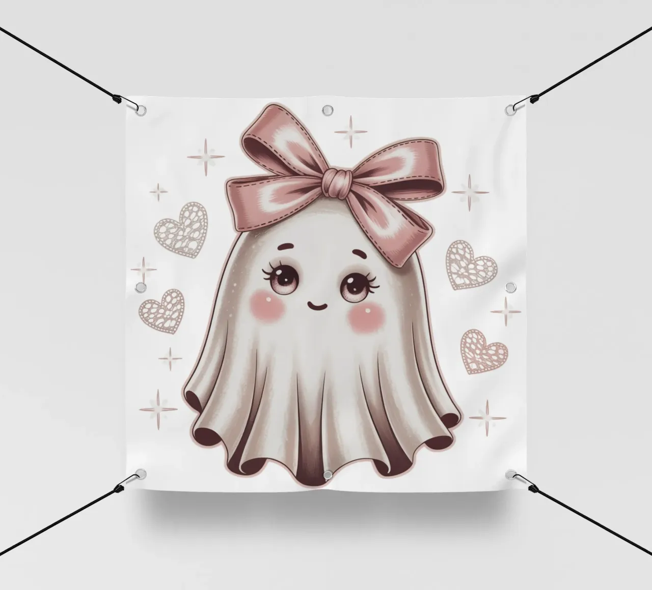Coquette Ghost telo in pvc da Sasyall Graphics