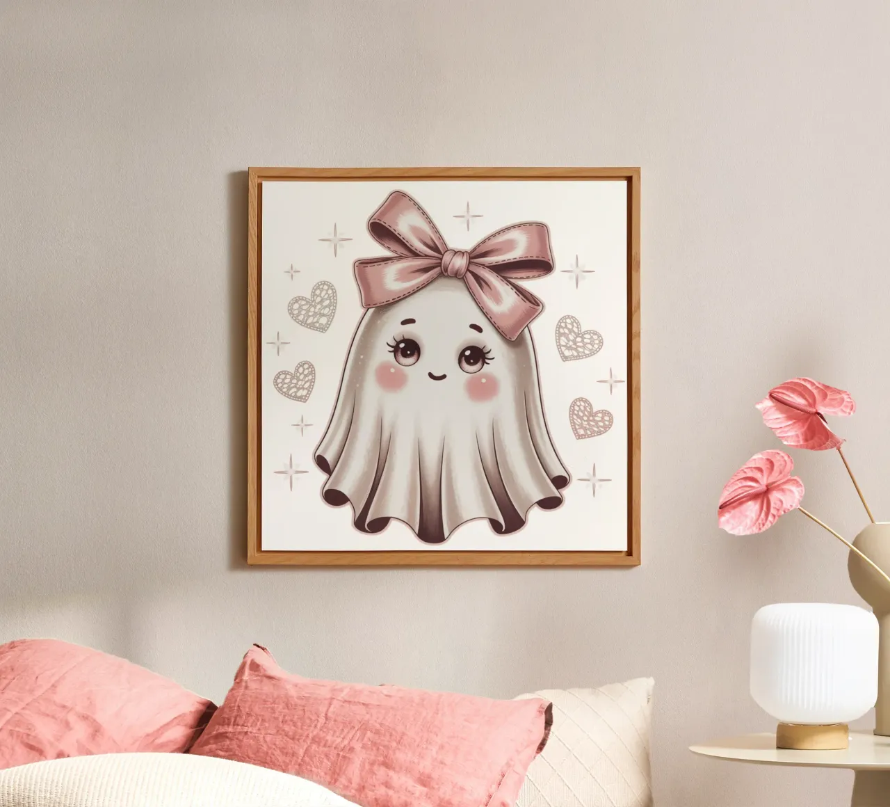 Coquette Ghost alluminio dibond da Sasyall Graphics