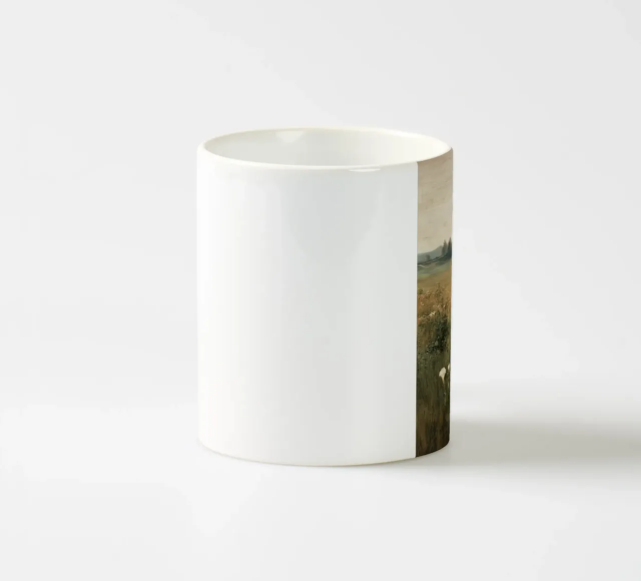 Campo di fiori rustico tazza in ceramica da Carinaprint