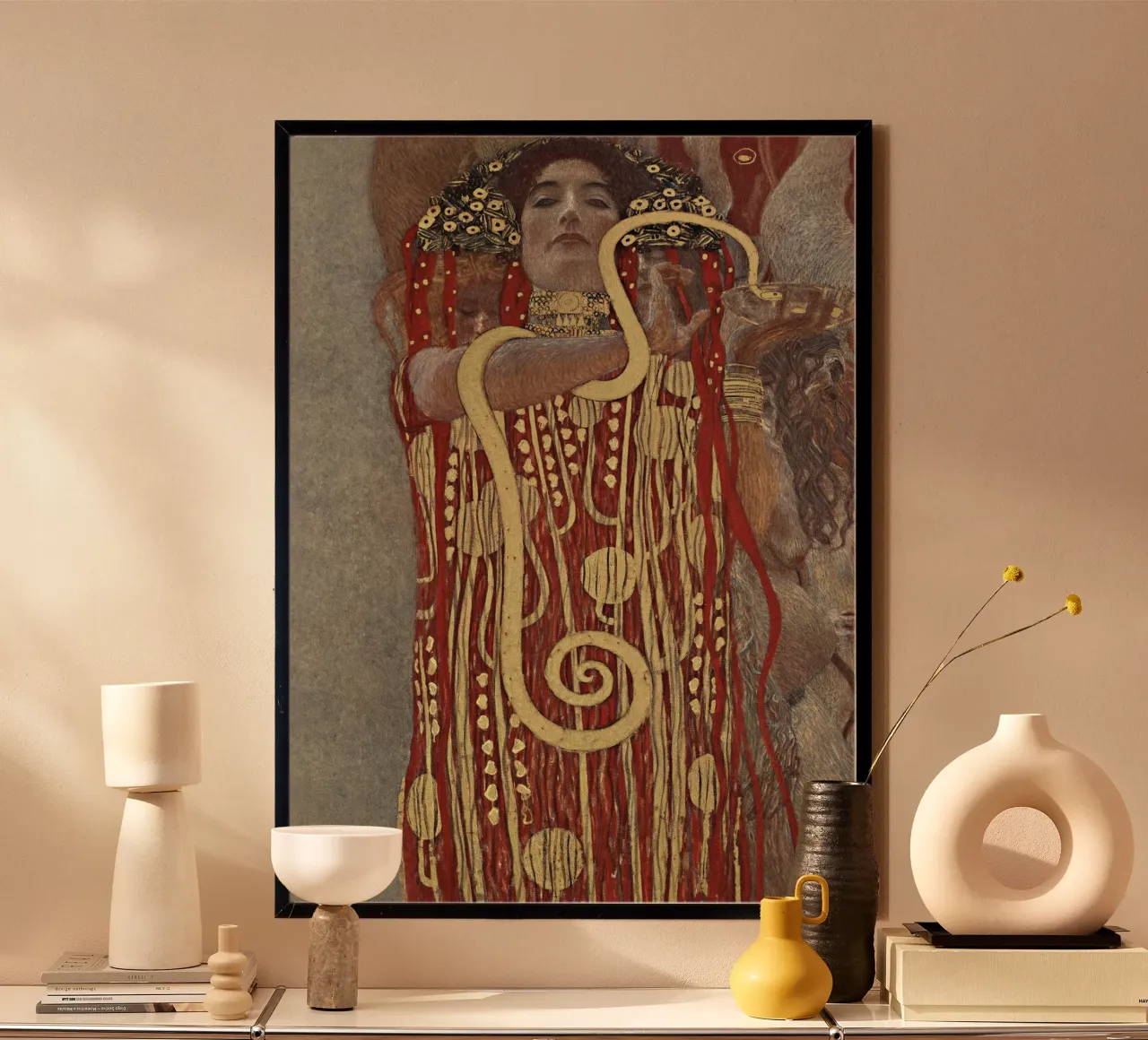 Gustav Klimt - Hygieia (1907) poster da Venus Art