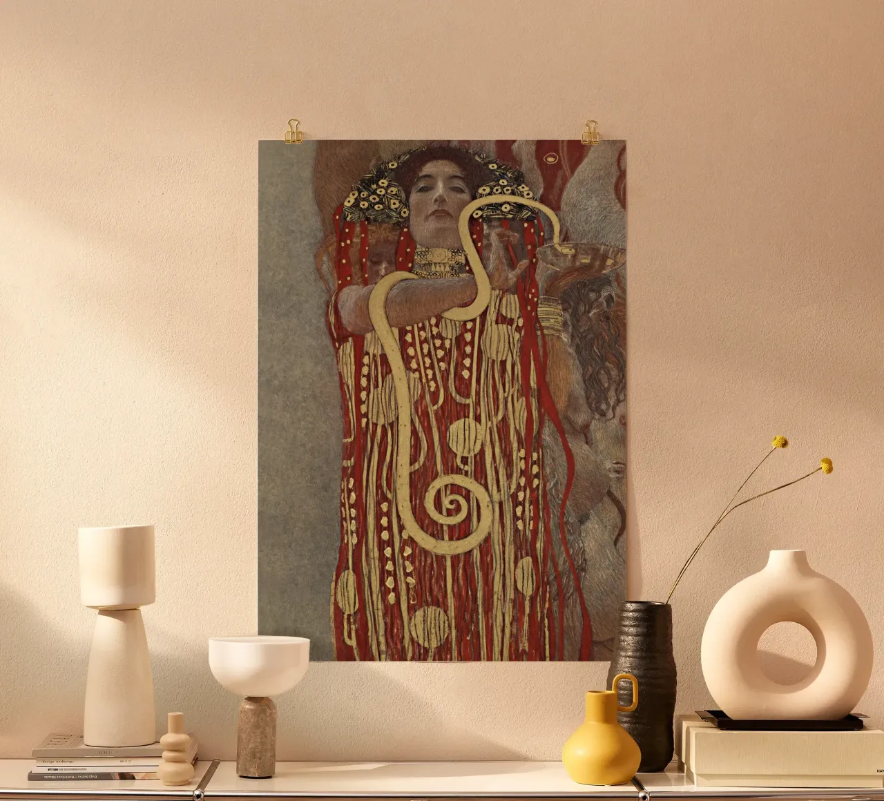 Gustav Klimt - Hygieia (1907) poster da Venus Art