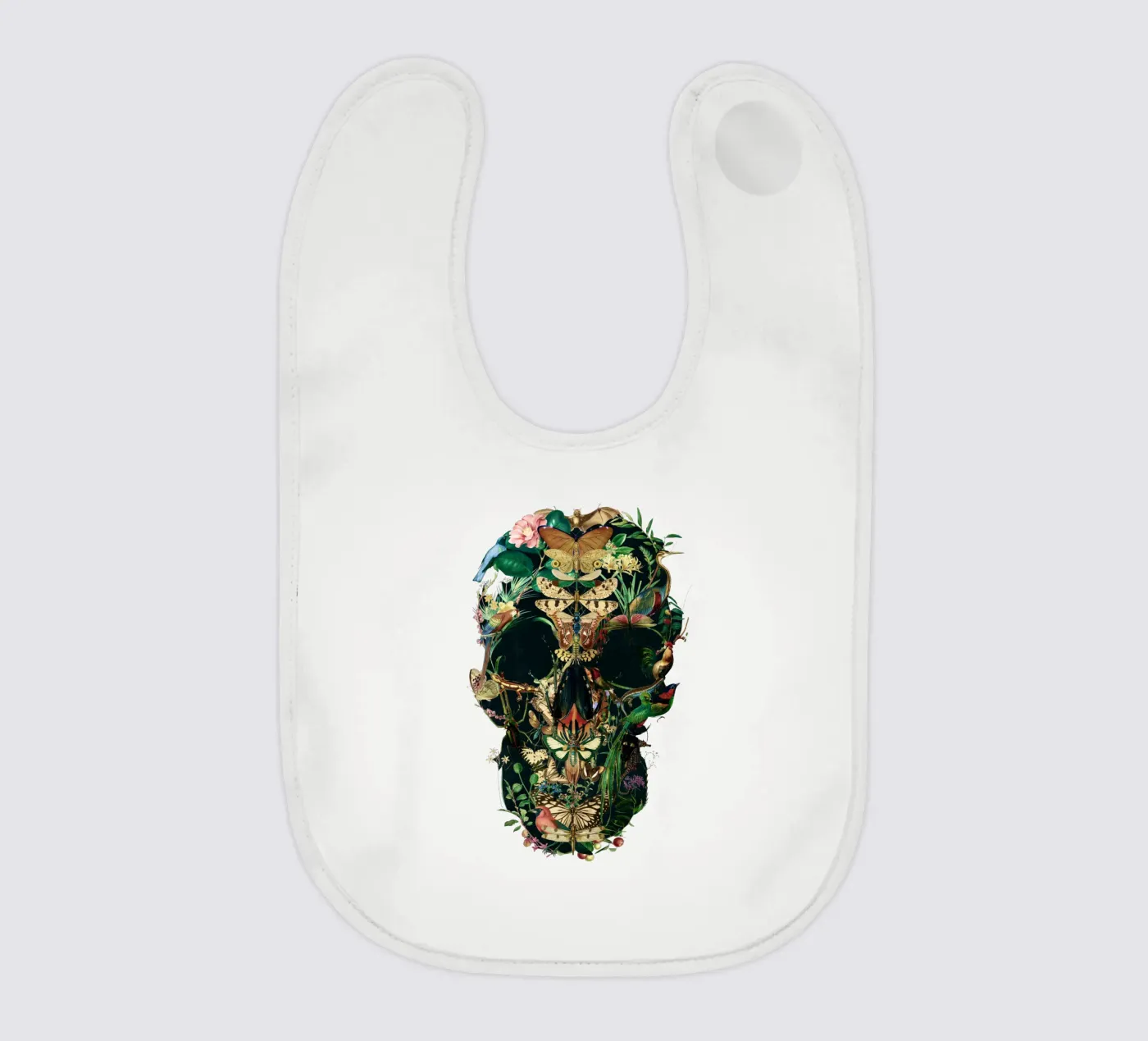 Papillon Skull Babylätzchen von Ali Gulec