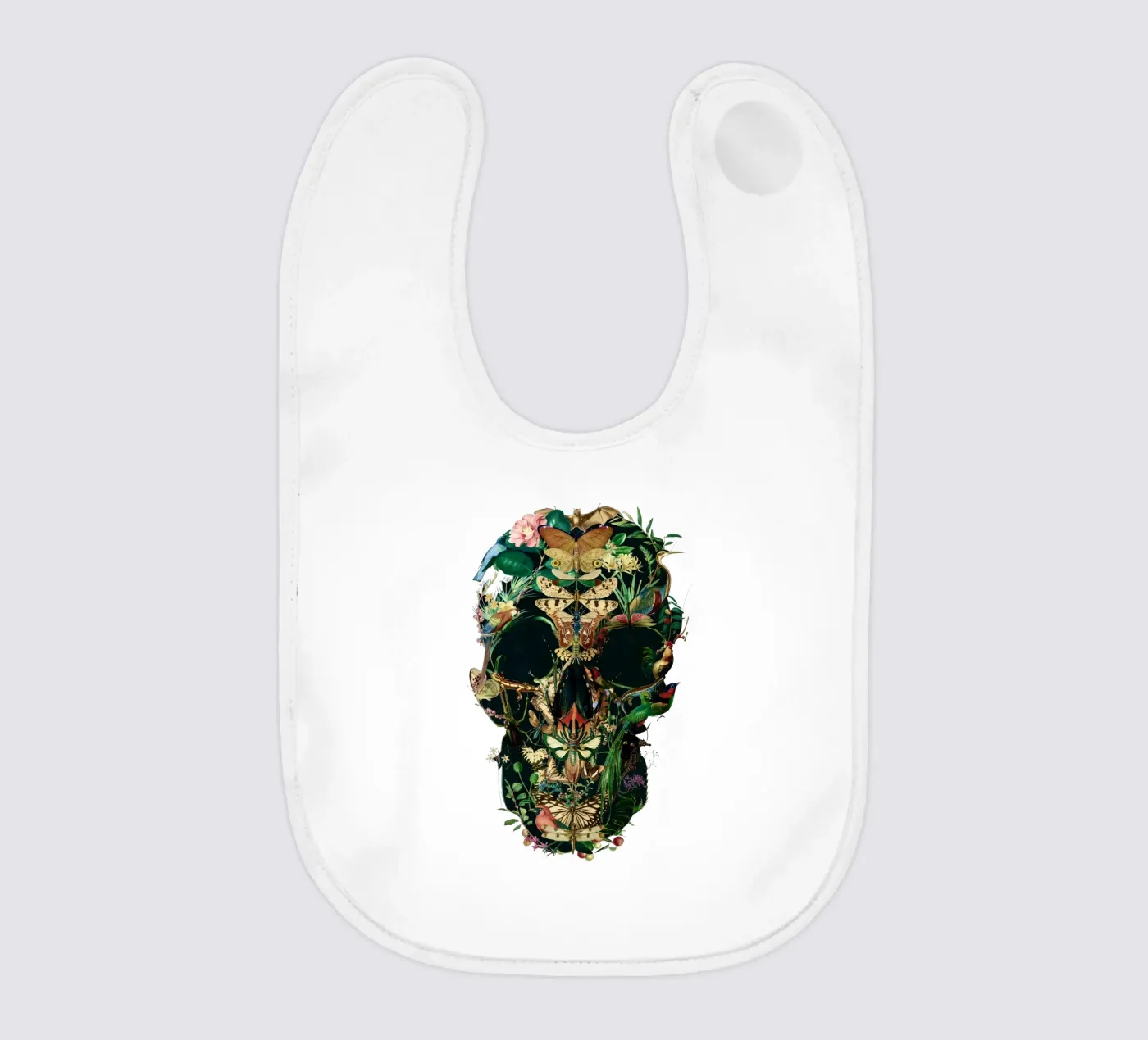 Papillon Skull Babylätzchen von Ali Gulec