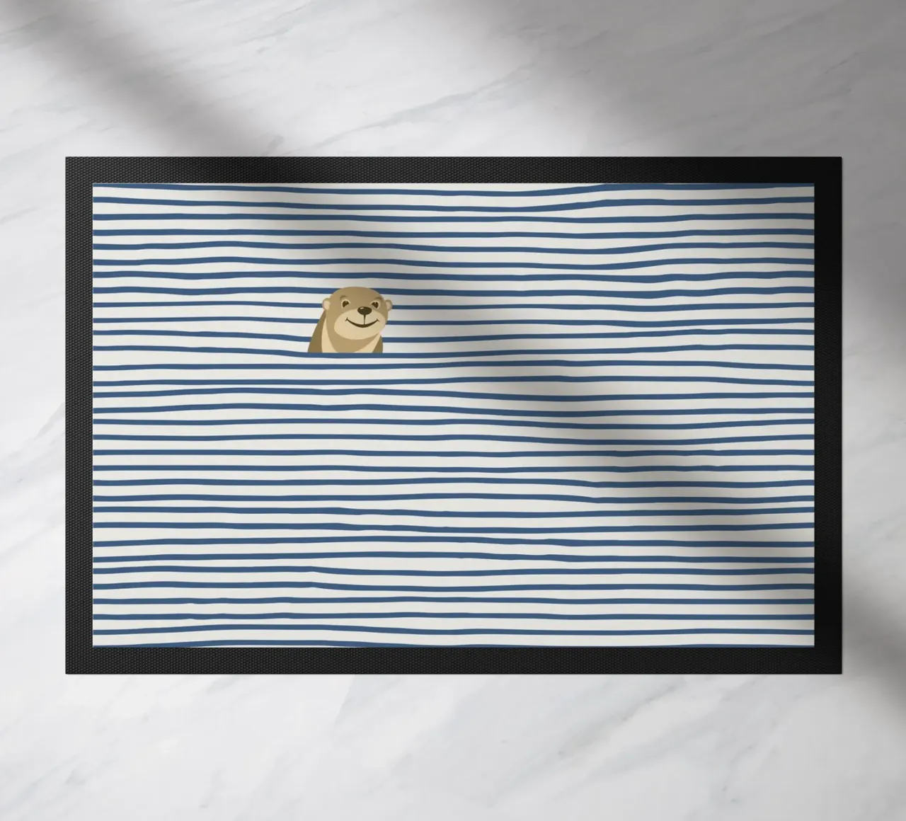 Otter doormat by Little Dean