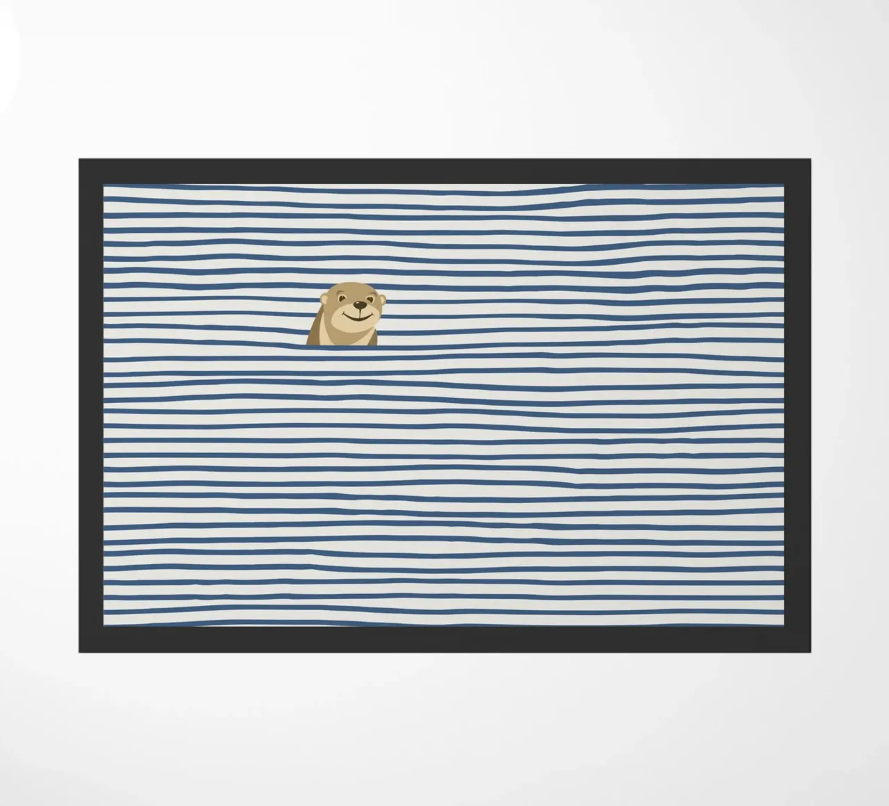 Otter doormat by Little Dean