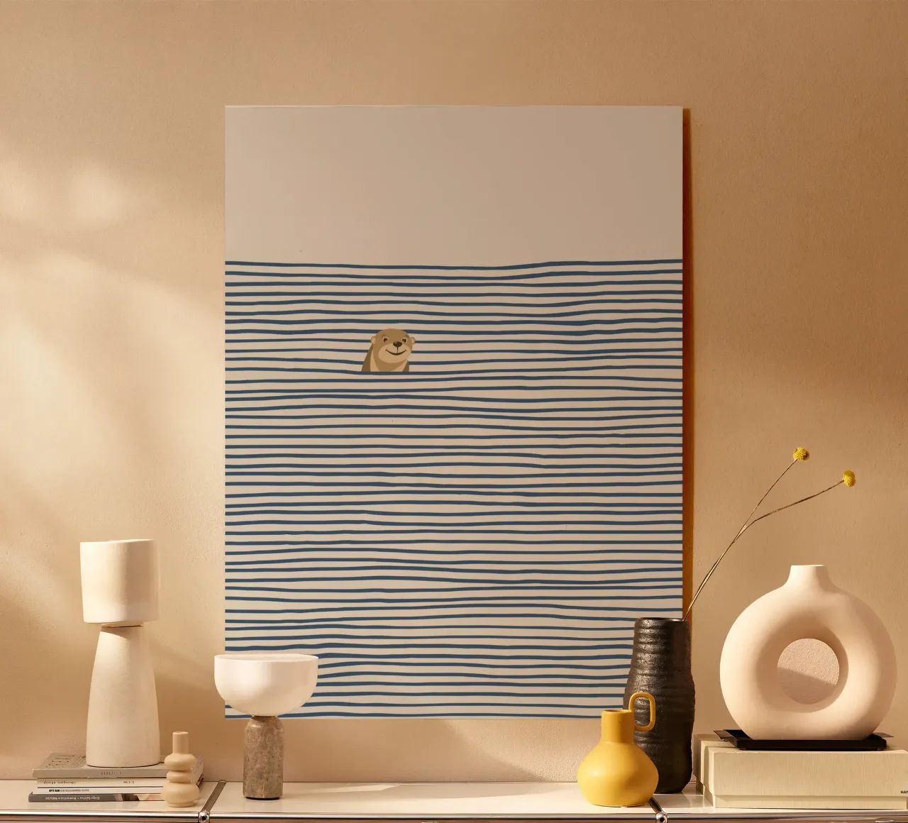 Lontra plexiglass da Little Dean