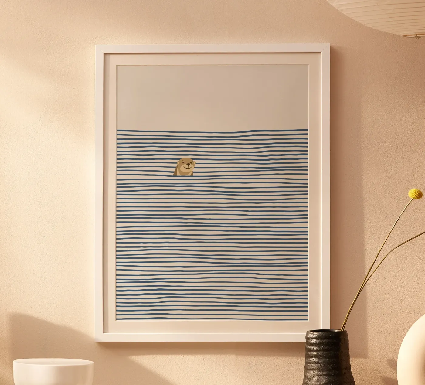Otter poster by Little Dean