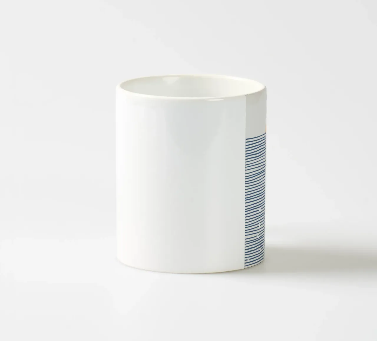 Vele bianche tazza in ceramica da Little Dean