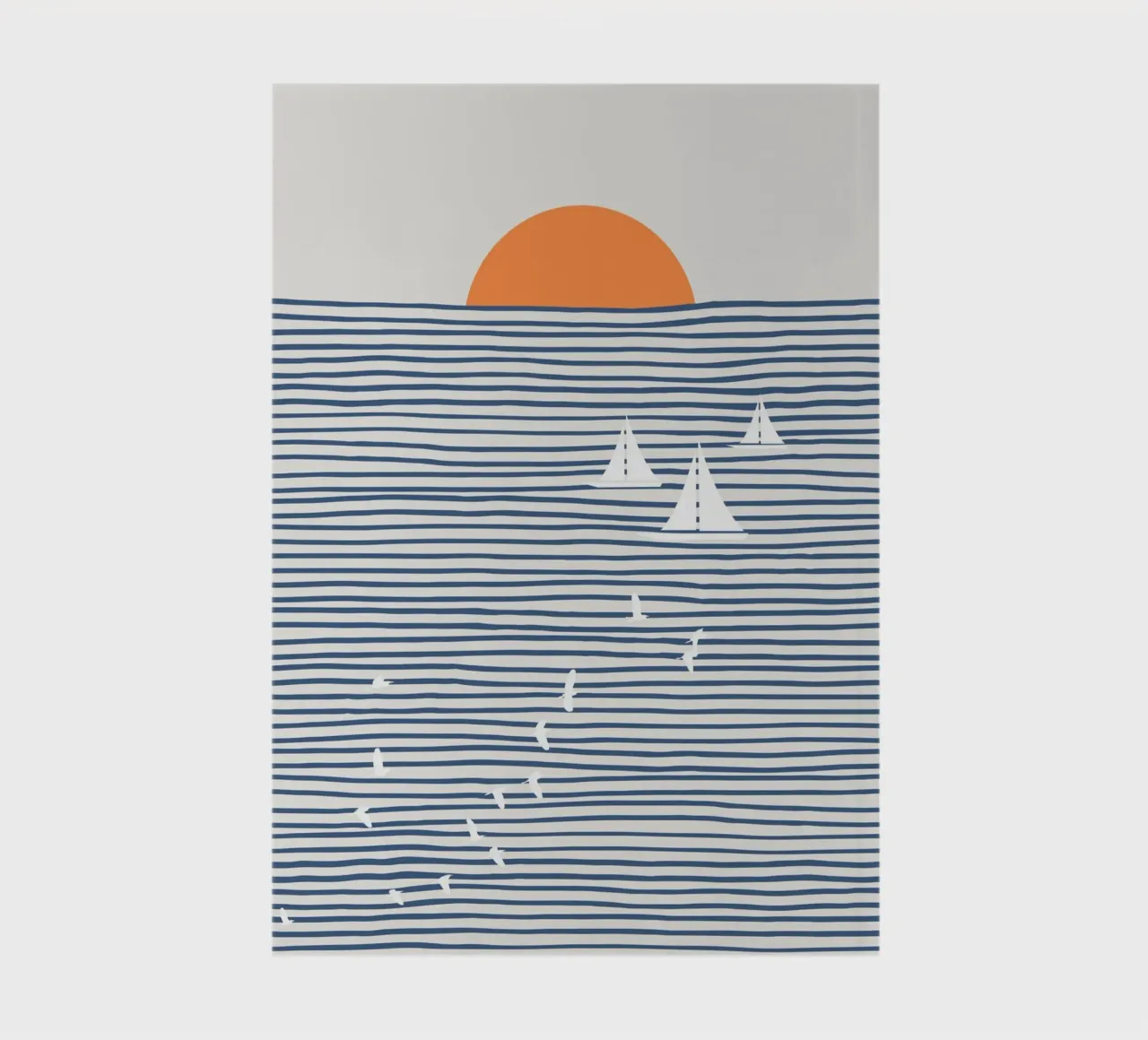 Witte zeilen notitieboek van Little Dean