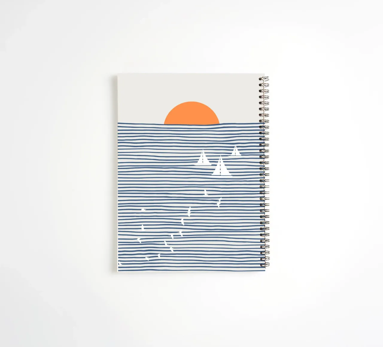 Vele bianche diario ad anelli da Little Dean