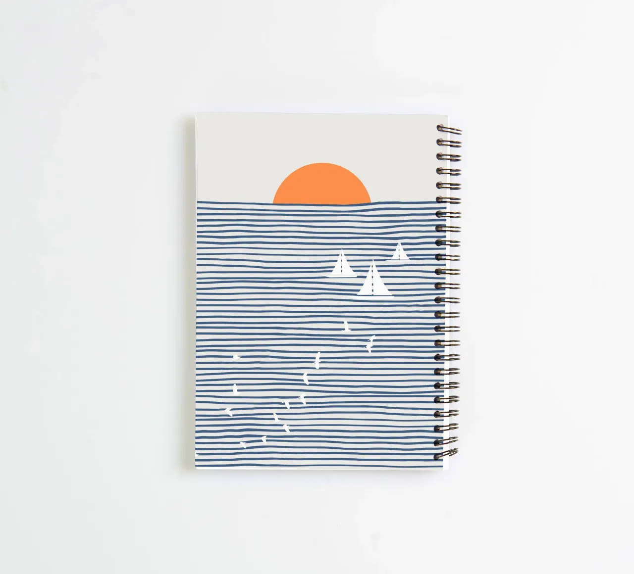 Vele bianche diario ad anelli da Little Dean