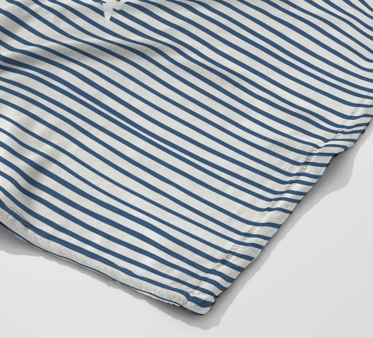 White sails fleece blanket by Little Dean