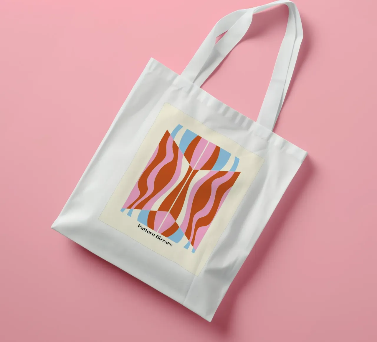 Pattern Bizarre tote bag by Little Dean