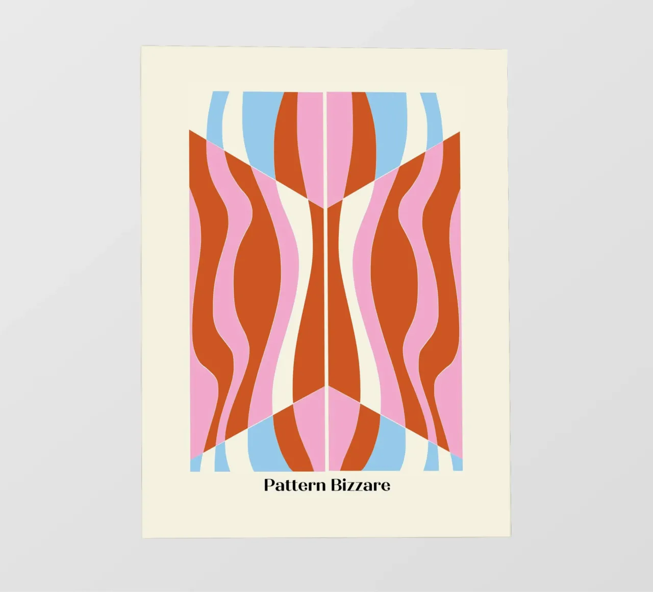 Pattern Bizarre pvc cover by Little Dean