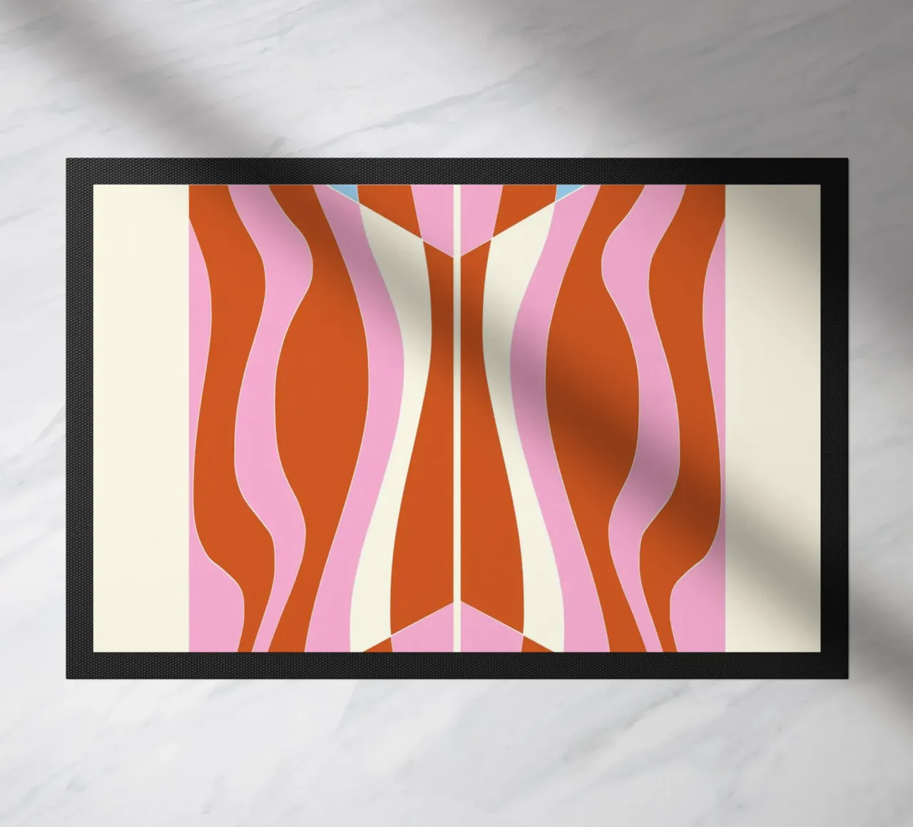 Pattern Bizarre doormat by Little Dean