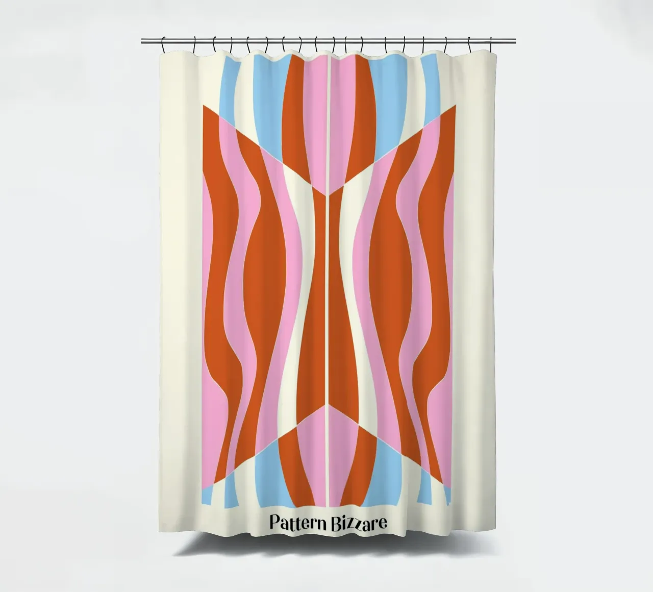 Muster Bizarr Duschvorhang von Little Dean