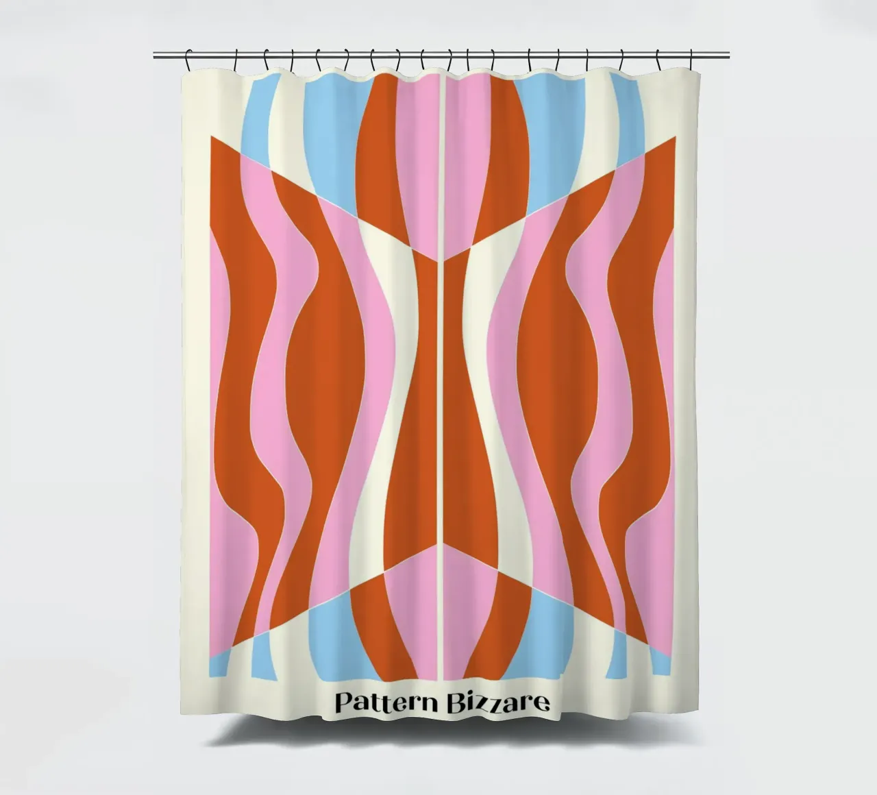 Muster Bizarr Duschvorhang von Little Dean