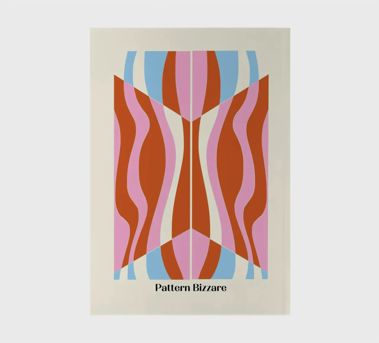 Pattern Bizarre notebook by Little Dean