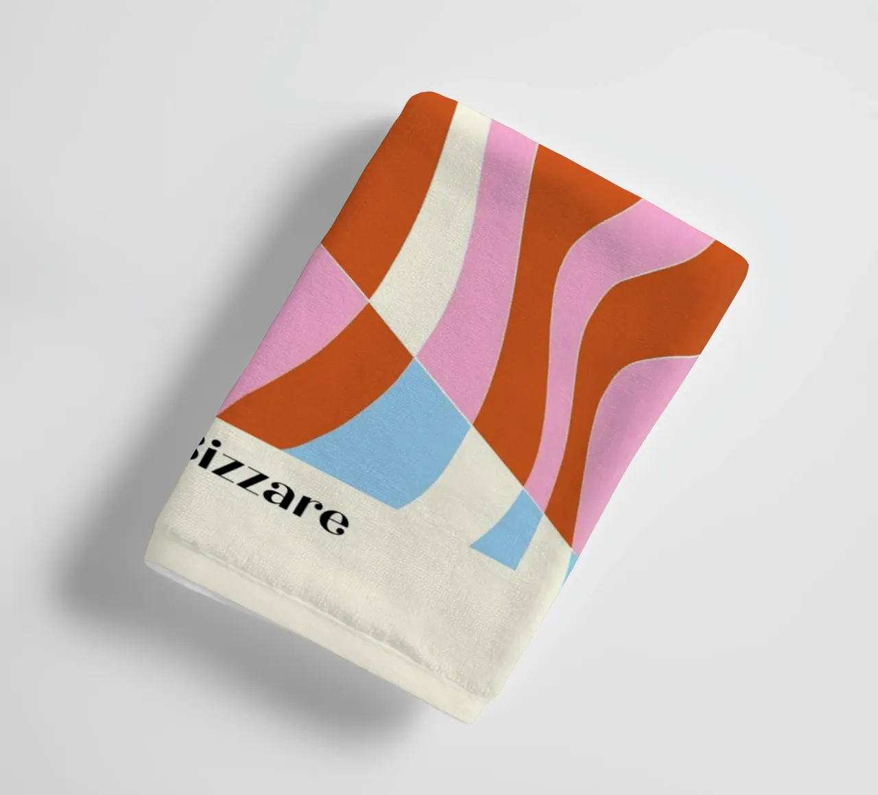 Pattern Bizarre towel by Little Dean