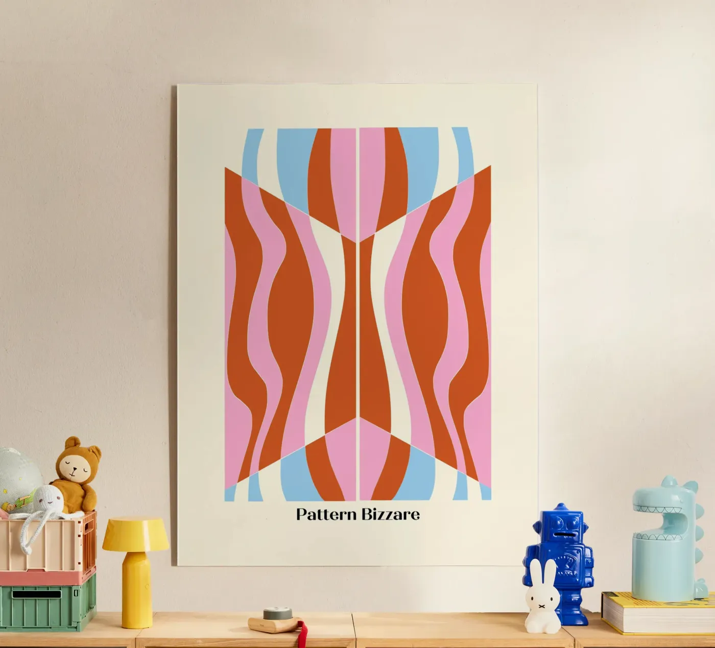 Pattern Bizarre Acryl-Glas von Little Dean