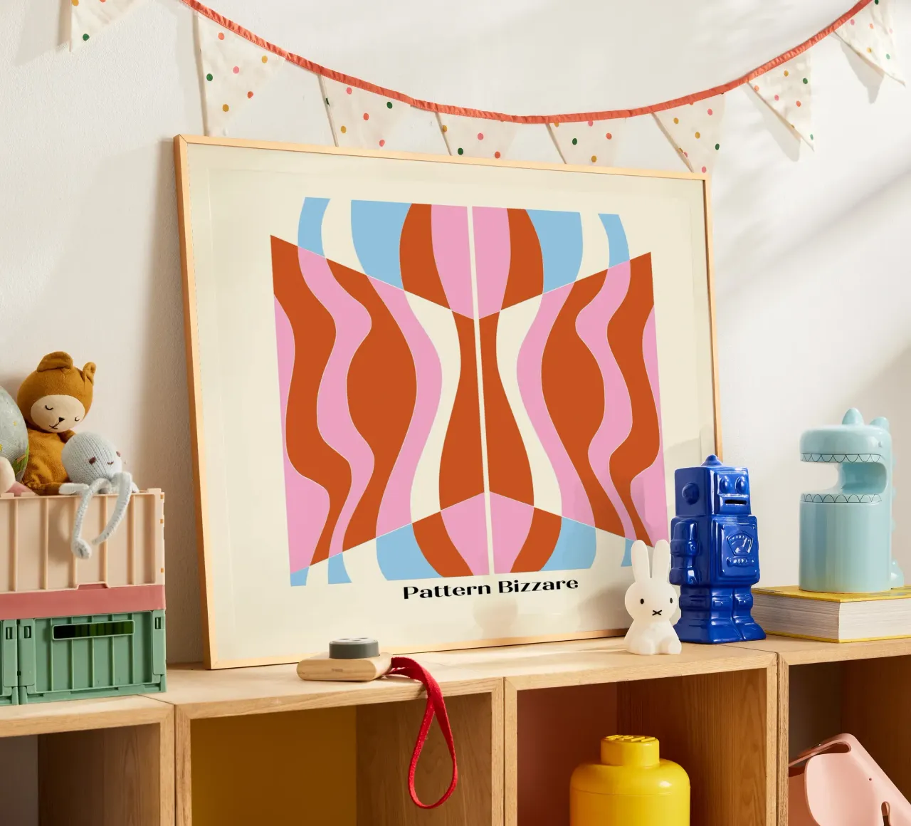 Pattern Bizarre poster by Little Dean