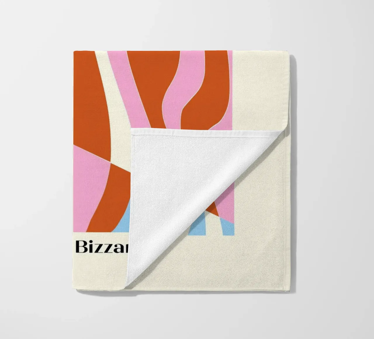 Pattern Bizarre beach towel by Little Dean