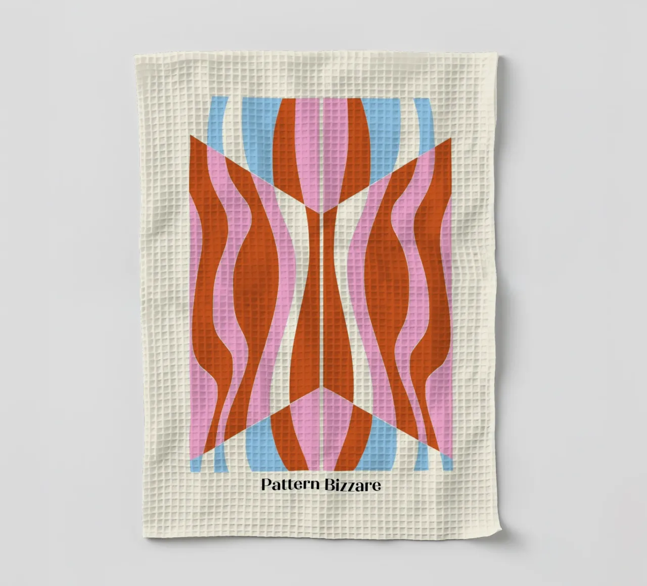 Pattern Bizarre tea towel by Little Dean