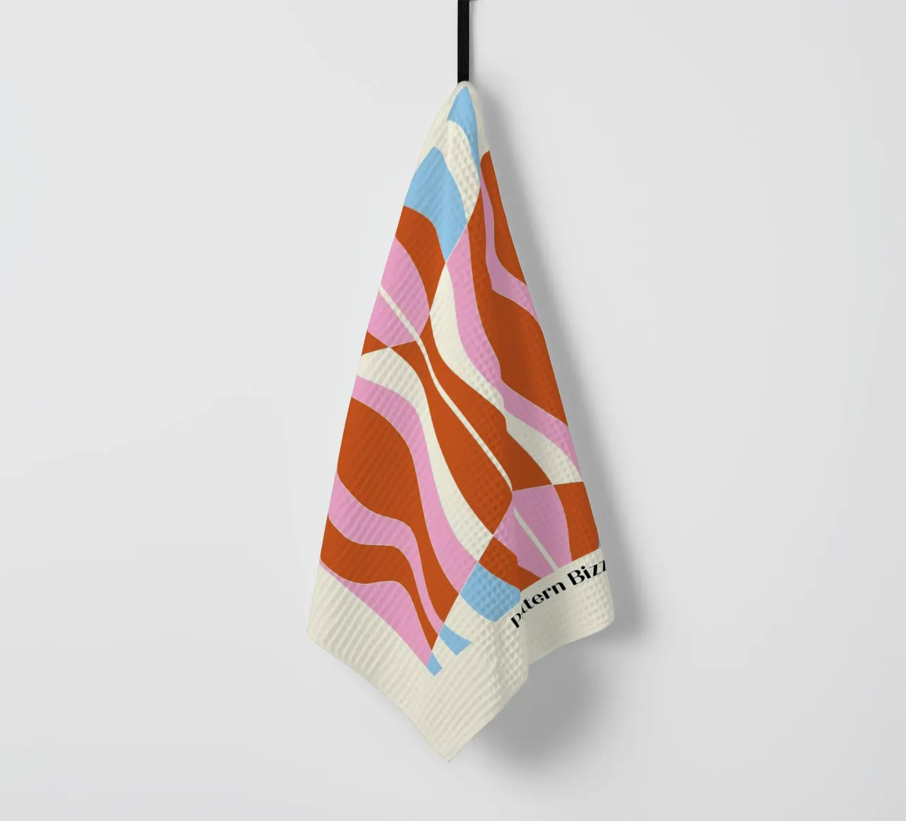 Pattern Bizarre tea towel by Little Dean