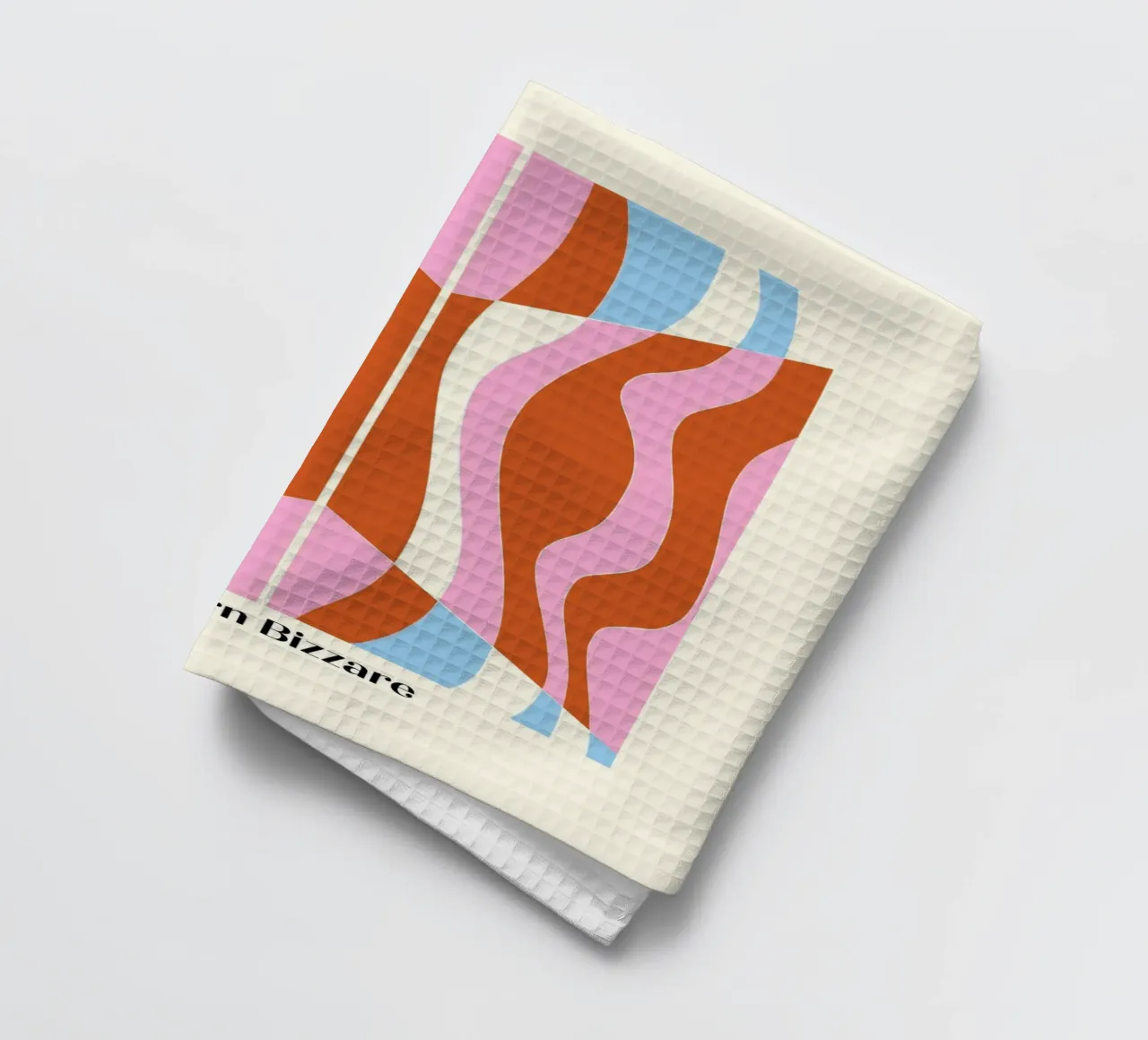 Pattern Bizarre tea towel by Little Dean