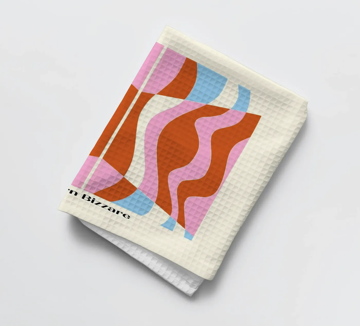 Pattern Bizarre theedoek van Little Dean