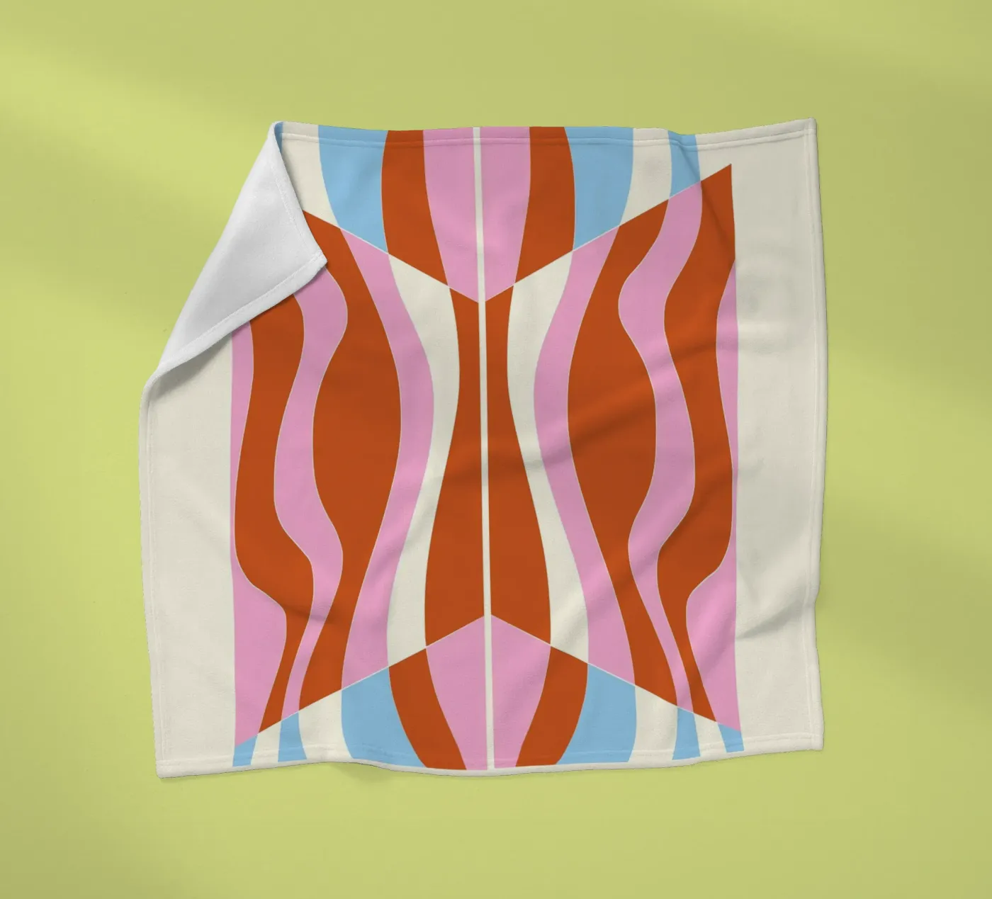 Modello bizzarro coperta in pile da Little Dean