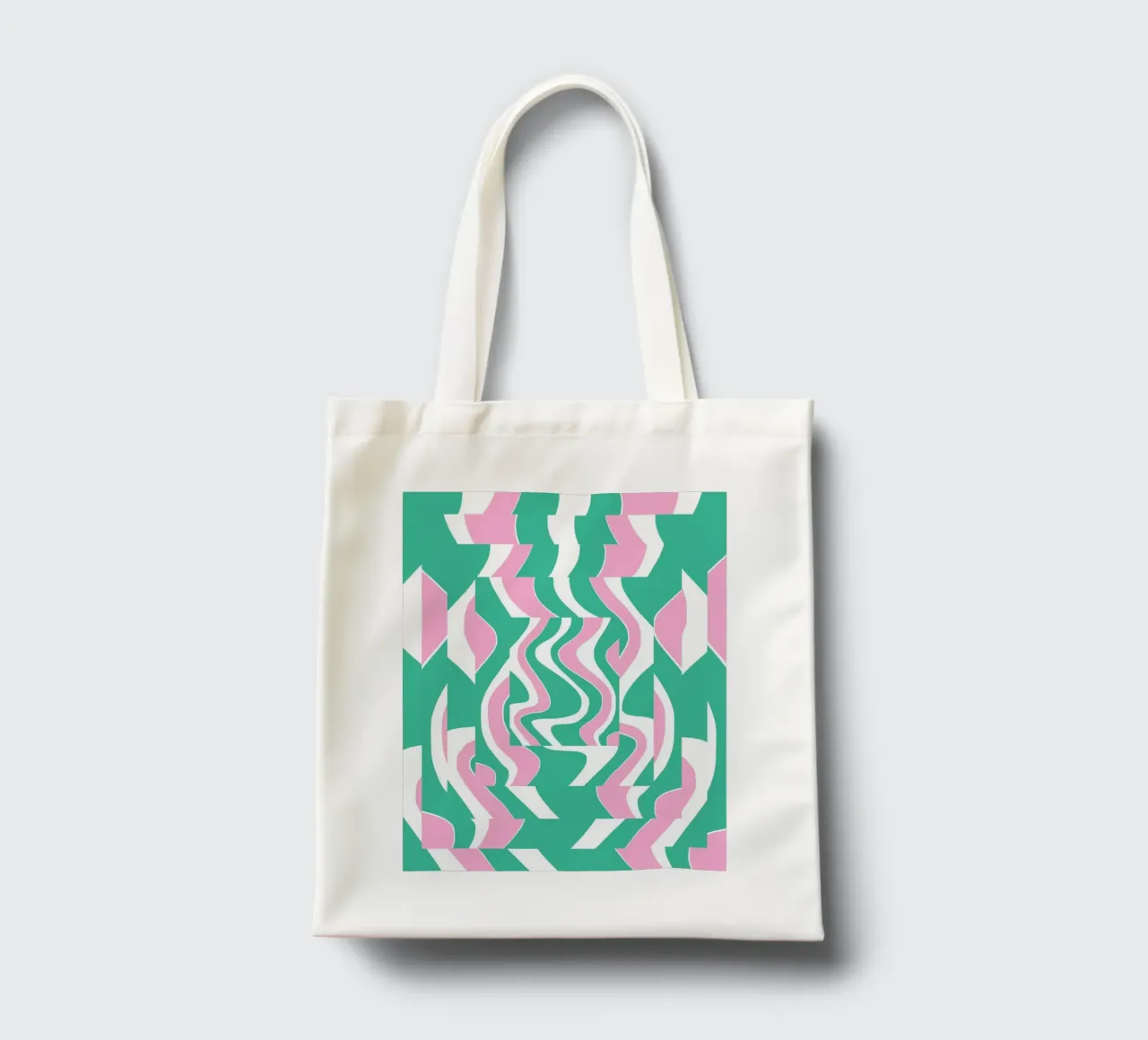 Pattern Bizarre 02 borsa in juta da Little Dean