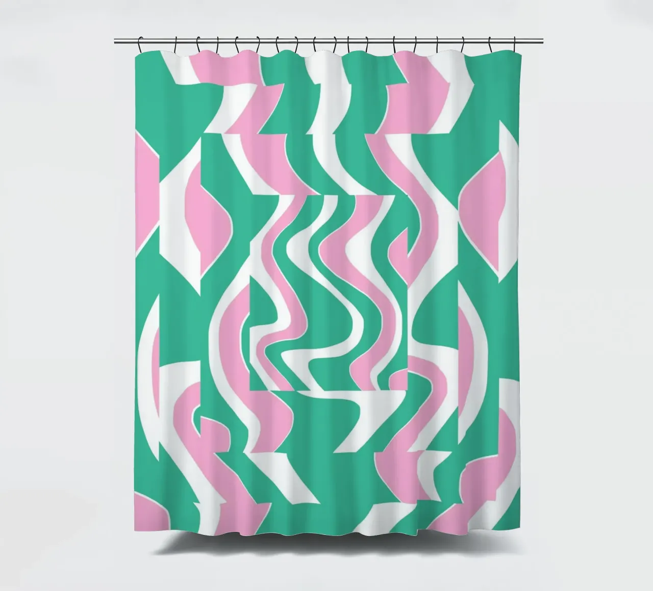 Pattern Bizarre 02 tenda da doccia da Little Dean