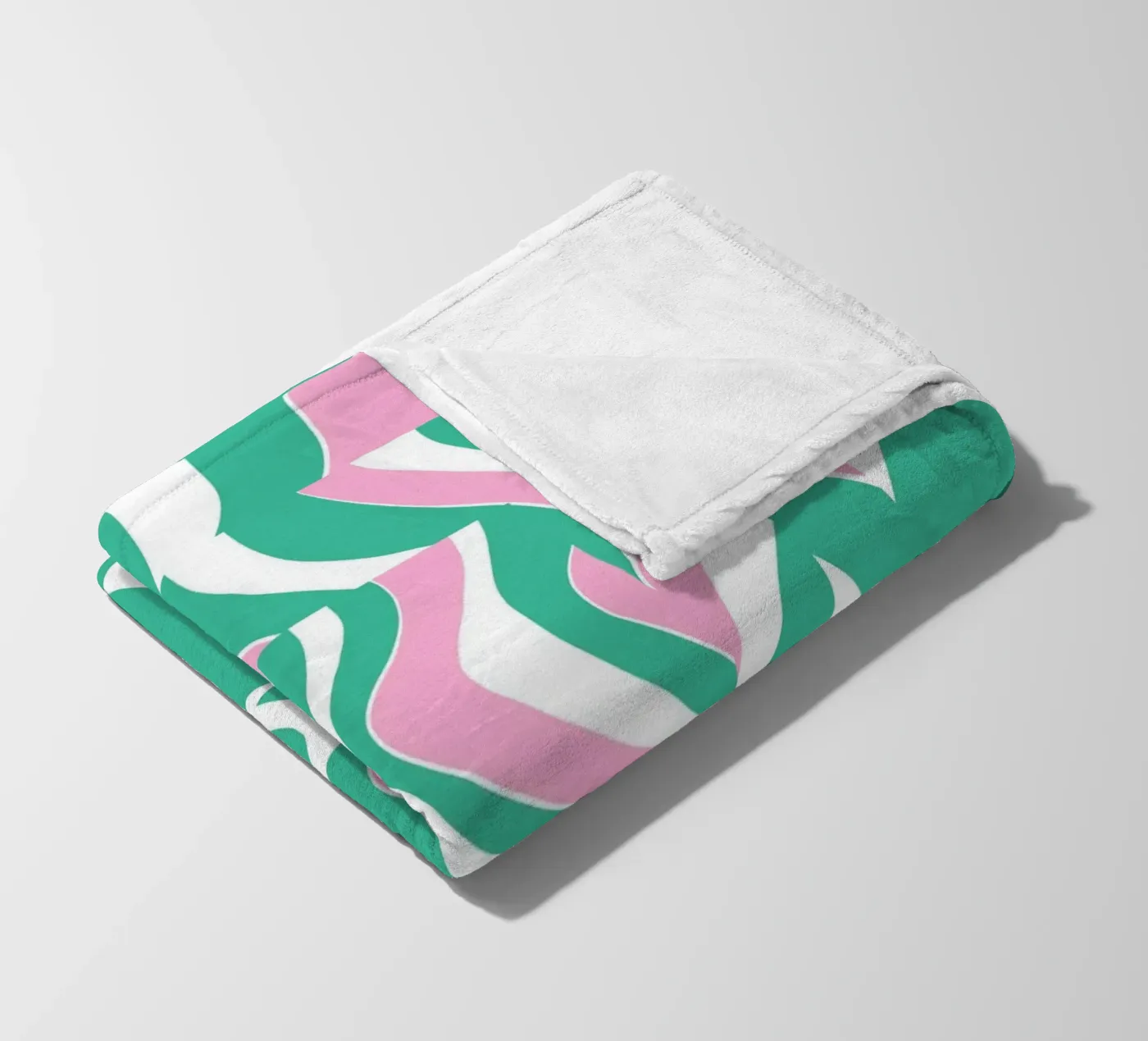 Bizarre Pattern 02 fleece blanket by Little Dean