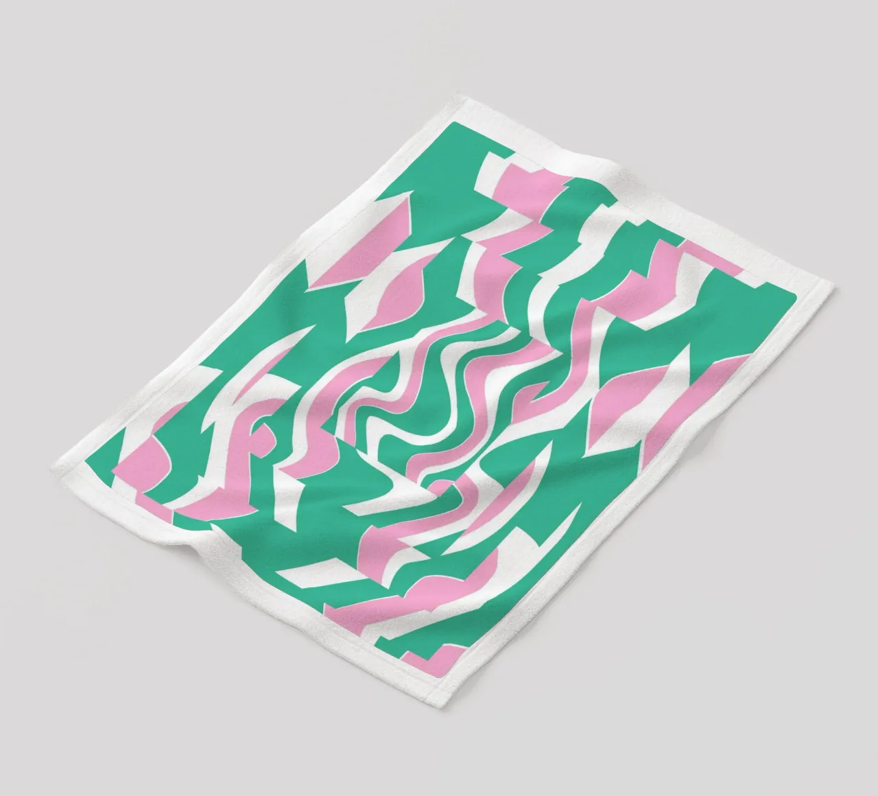 Bizarre Pattern 02 fleece blanket by Little Dean