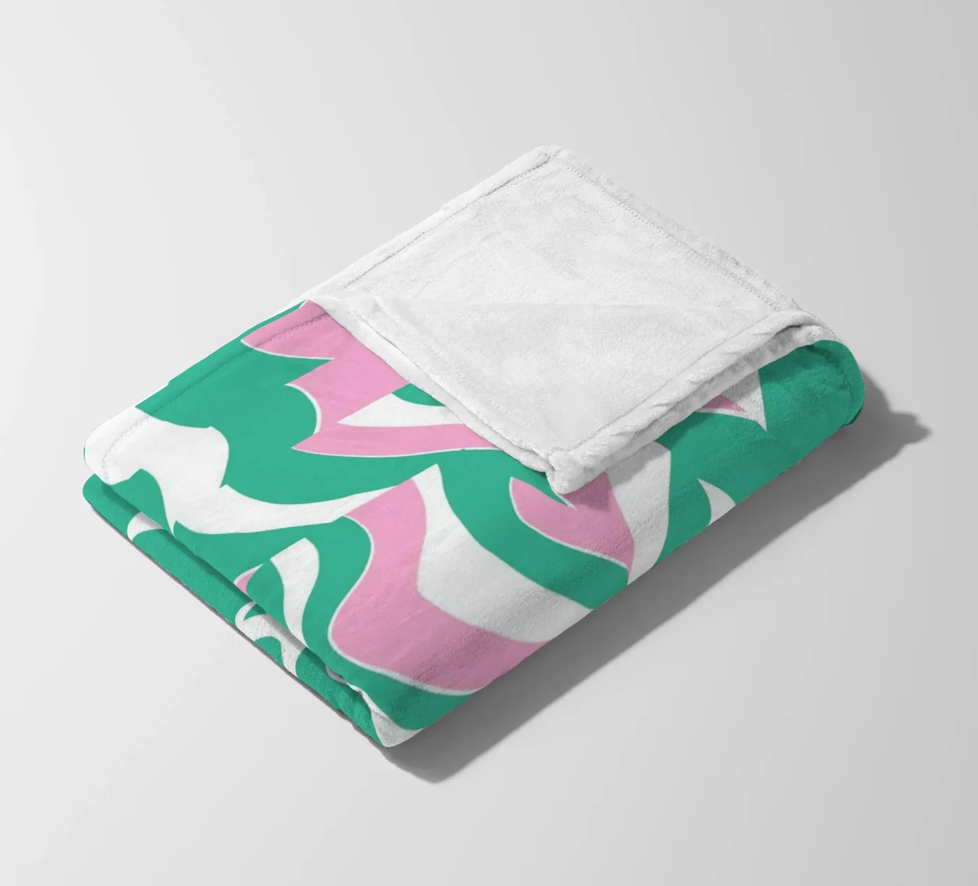 Bizarre Pattern 02 fleece blanket by Little Dean