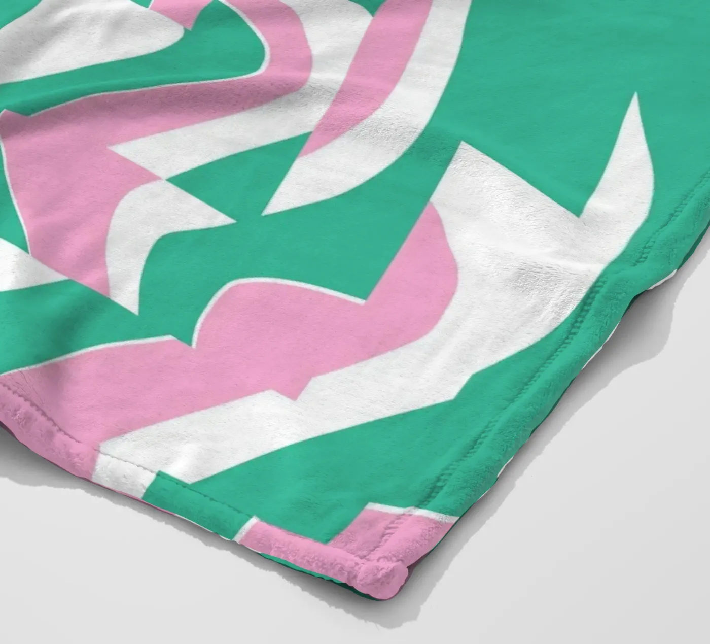 Bizarre Pattern 02 fleece blanket by Little Dean