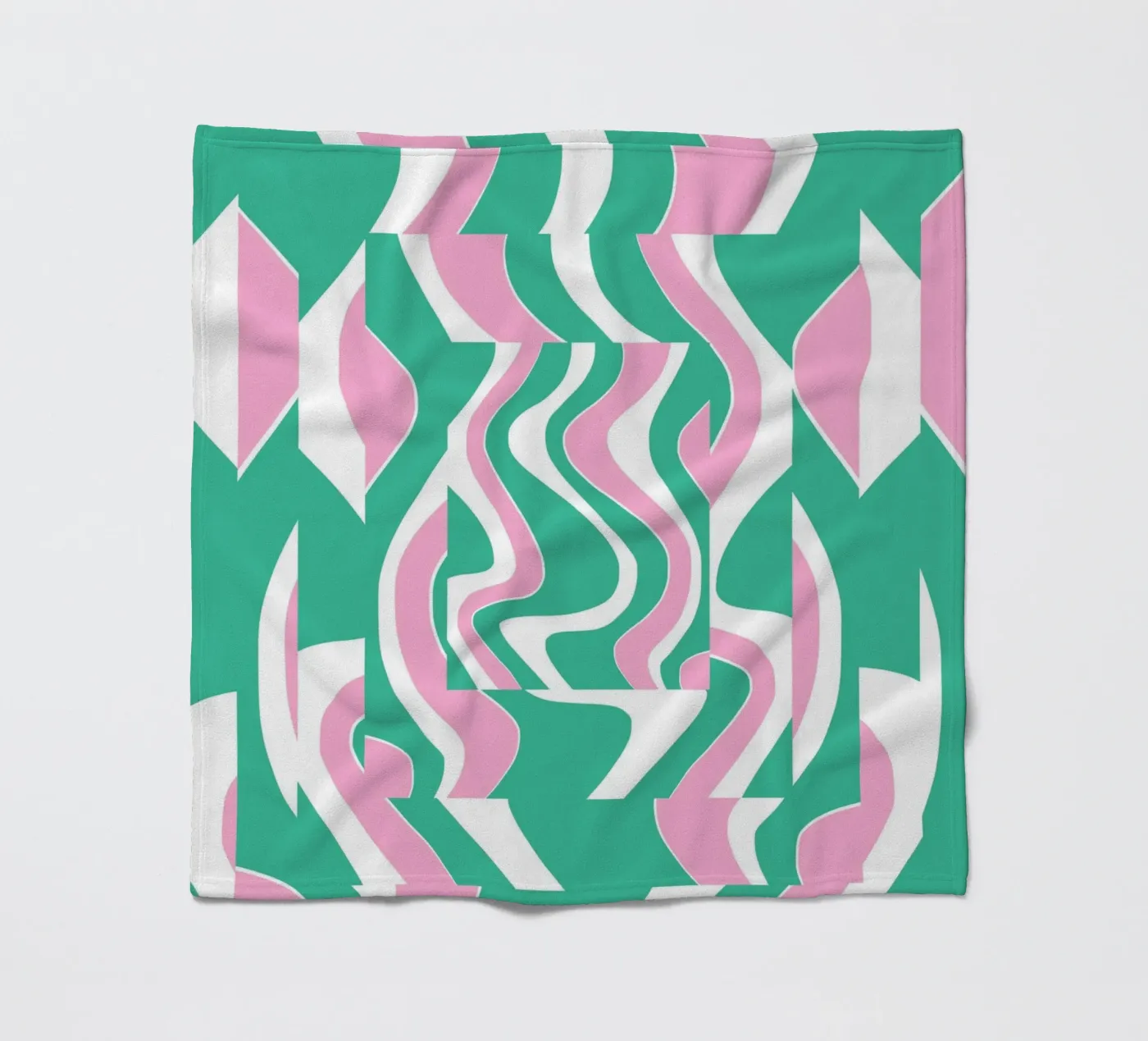 Bizarre Pattern 02 fleece blanket by Little Dean