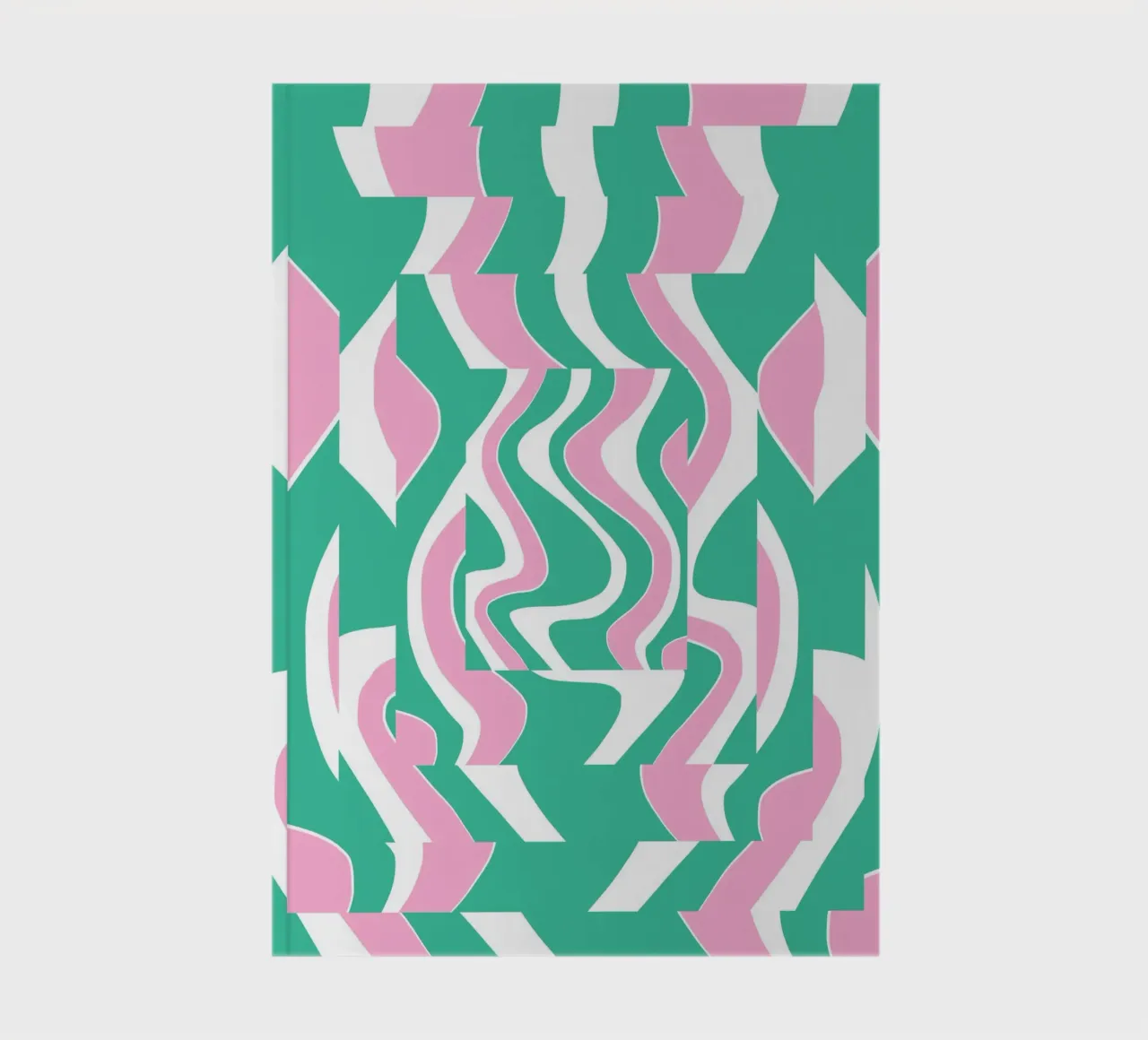Bizarre Pattern 02 notebook by Little Dean